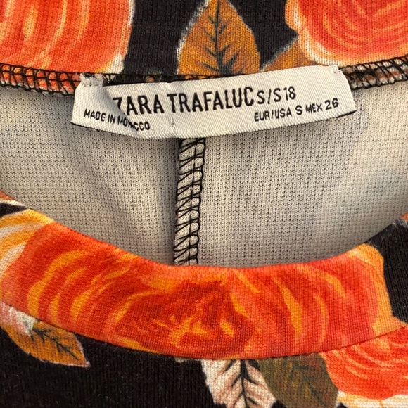 Zara Trafaluc floral midi dress - Picture 5 of 6